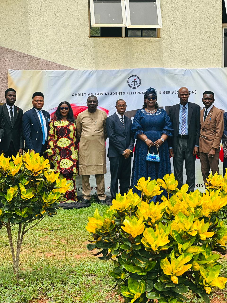 Group photograph with participants and distinguished guests